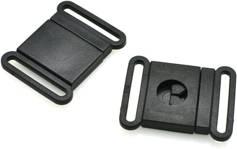 100pcs Plastic Safty Breakaway Bra Buckle Cat Dog Collar Harness Strap Parts Accessories Black in Saudi Arabia