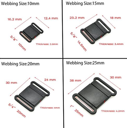 100pcs Plastic Safty Breakaway Bra Buckle Cat Dog Collar Harness Strap Parts Accessories Black in Saudi Arabia