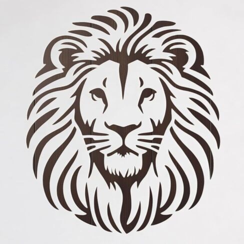 Lion Stencil – Wildlife Animal Art Stencil for Painting, Crafting and DIY Projects (3 Pcs Set) in Saudi Arabia