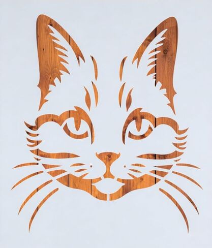 Lion Stencil – Wildlife Animal Art Stencil for Painting, Crafting and DIY Projects (3 Pcs Set) in Saudi Arabia