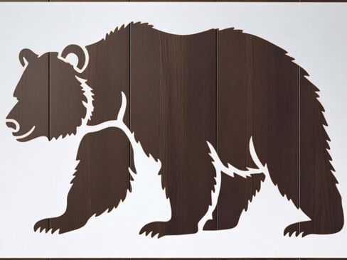 Lion Stencil – Wildlife Animal Art Stencil for Painting, Crafting and DIY Projects (3 Pcs Set) in Saudi Arabia