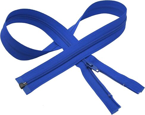 YKK 5 Nylon Coil Separating Zipper 30" Light Weight Jacket Zippers-918 Pack of 1, 918 Royal Blue in Saudi Arabia