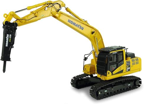 Universal Hobbies Komatsu PC210LC-11 مع حفار مثقاب مطرقي، مقياس 1:50، نموذج بناء Diecast، نسخة طبق الأصل قابلة للتجميع UH8140 in Saudi Arabia