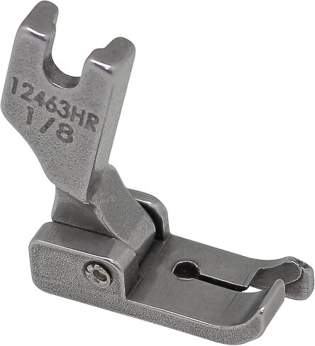 Hinged Right Raising Presser Foot with Guide #12463HR for Industrial Sewing Machine Single Needle Top-Stitch feet (1/8"(3.2mm)) in Saudi Arabia