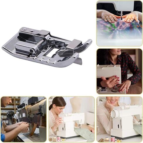 Stitch in Ditch Foot/Edge Joining Foot Sewing Machine Presser Foot - Fits All Low Shank Snap-On Singer, Brother, Babylock, Janome, Kenmore, White, Juki, New Home, Simplicity, Elna etc. in Saudi Arabia