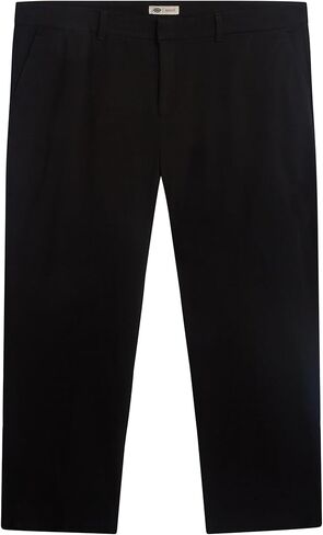 سروال نسائي من Dickies مقاس مثالي ذو شكل حذاء طويل من نسيج قطني طويل in Kuwait