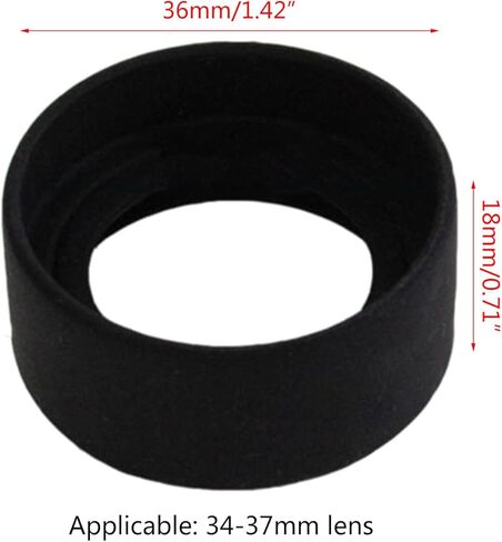Microscope Rubber Eyepiece Cover Guards Soft Eyepiece Shield Biological Binocular Microscope Eye Cup Oculars Protections Rubber Eyecup in Saudi Arabia