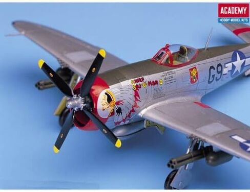 مجموعة نماذج ثاندربولت "بابل توب" من أكاديمية P-47D in Saudi Arabia