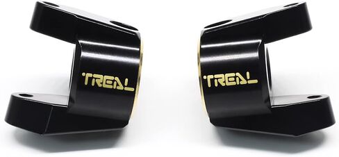 TREAL SCX10 Pro Brass C-Hub Carriers L/R Heavy Weight Upgrades Compatible with Axial 1/10th SCX10 PRO Comp Kit in Saudi Arabia