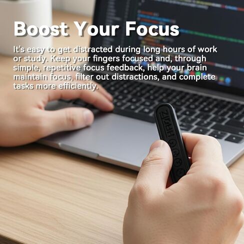 HAOTZEDC Magnetic Fidget Slider – Satisfying 3D Printed EDC Toy for Men & Adults – Small Haptic Clicker Desk Gadget for Anxiety & Focus in Saudi Arabia