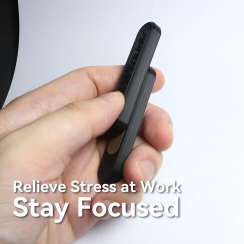 HAOTZEDC Magnetic Fidget Slider – Satisfying 3D Printed EDC Toy for Men & Adults – Small Haptic Clicker Desk Gadget for Anxiety & Focus in Saudi Arabia