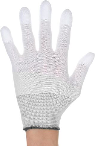 2 Pairs Quilting Gloves for Free-Motion Sewing, Quilting Gloves for Quilters Lightweight Nylon Glove for Crafting Supplies and Accessories, Gray in Saudi Arabia