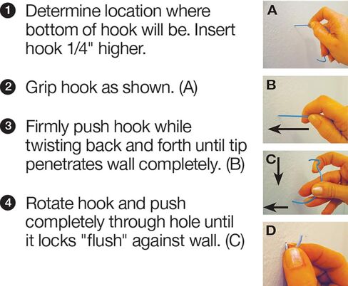 OOK Monkey Hook Picture Hanger (25lb) 4 Piece in Saudi Arabia