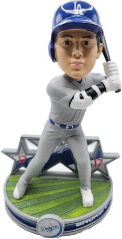 فوكو شوهي أوهتاني (لوس أنجلوس دودجرز) (رمادي جيرسي) MLB Superstar Series Bobblehead in Kuwait