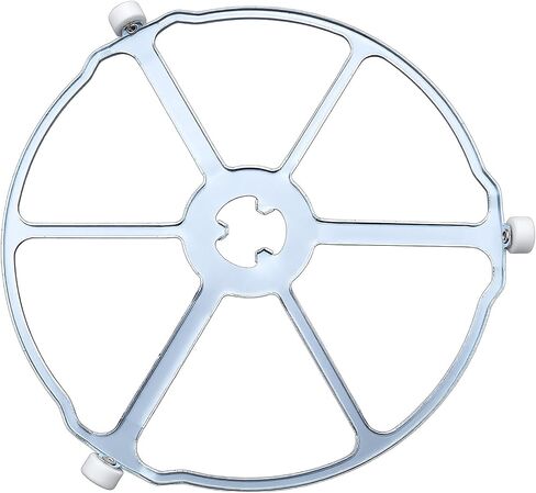 WB02X32600 WB06X10651 Rotating Ring Tray Support Fit for GE JE1140WD001 ZSB9131N1SS ZSC1001KSS01 ZSB9131N2SS, Microwave Glass Turntable Rotating Ring Replace 4929164 AP6871921 EAP12709805 in Saudi Arabia
