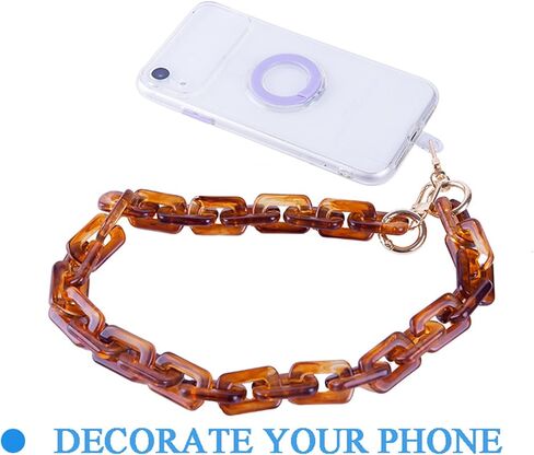 الاكريليك الراتنج سلسلة محفظة حزام 23.6IN محفظة سلسلة شفافة DIYBagChain هدية للمكتب والسفر و DIY الخالق in Kuwait