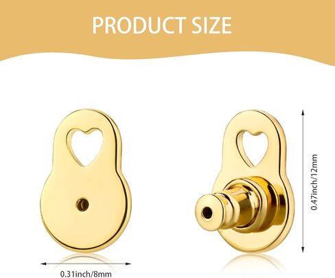 زوجان من الأقراط الخلفية للأذنين المتدلية، ورافعات الأقراط القوية المجوفة المطلية بالذهب، والقرط الخلفي للأقراط الثقيلة، واستبدال الأقراط الخلفية لدعامات الأذن المرصعة in Kuwait