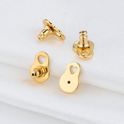 زوجان من الأقراط الخلفية للأذنين المتدلية، ورافعات الأقراط القوية المجوفة المطلية بالذهب، والقرط الخلفي للأقراط الثقيلة، واستبدال الأقراط الخلفية لدعامات الأذن المرصعة in Kuwait