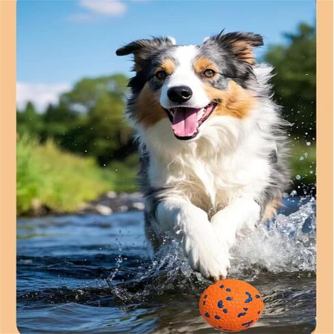 Indestructible Dog Chew Toy for Aggressive Chewers,Ball for Pit Bull,Soft Balls for Dogs Interactive Dog Ball,Durable ETPU Toy for Large Medium Small Dogs in Saudi Arabia