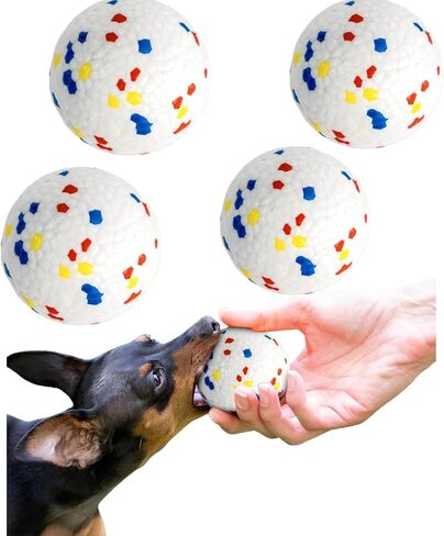 Indestructible Dog Chew Toy for Aggressive Chewers,Ball for Pit Bull,Soft Balls for Dogs Interactive Dog Ball,Durable ETPU Toy for Large Medium Small Dogs in Saudi Arabia