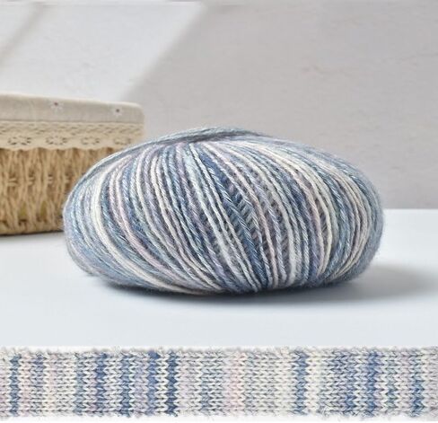 Colorful Soft Knitting Crafts Multicolor Crochet Yarn for DIY-Colour04 in Saudi Arabia