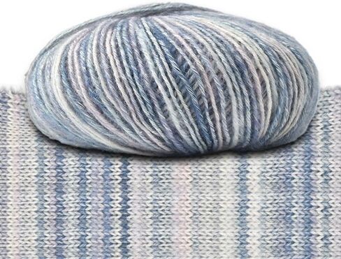 Colorful Soft Knitting Crafts Multicolor Crochet Yarn for DIY-Colour04 in Saudi Arabia