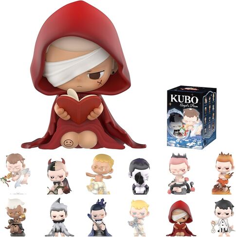 POP MART Kubo Angel's Poem Series Blind Box Figures, Collectible Toys Home Decorations, Holiday Birthday Gifts for Girls and Boys, Single Box in Saudi Arabia