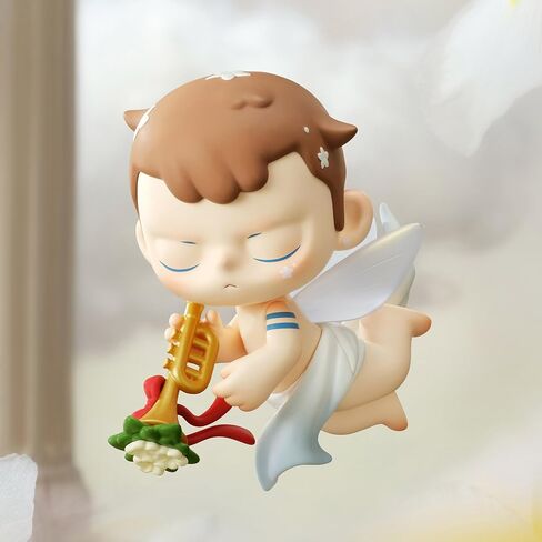 POP MART Kubo Angel's Poem Series Blind Box Figures, Collectible Toys Home Decorations, Holiday Birthday Gifts for Girls and Boys, Single Box in Saudi Arabia