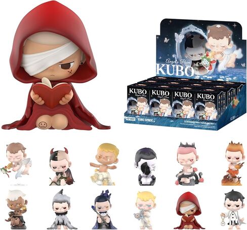 POP MART Kubo Angel's Poem Series Blind Box Figures, Collectible Toys Home Decorations, Holiday Birthday Gifts for Girls and Boys, Single Box in Saudi Arabia