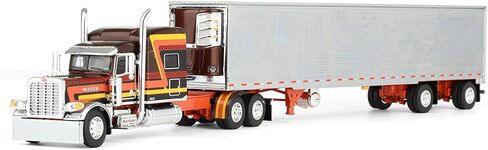 First Gear DCP 1/64 Peterbilt 389 Mid-Roof Pride-N-Class Semi with 53ft Chrome Utility Reefer Trailer, Big Rigs II #4: Hurricane Express 69-2073 in Saudi Arabia