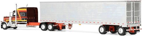 First Gear DCP 1/64 Peterbilt 389 Mid-Roof Pride-N-Class Semi with 53ft Chrome Utility Reefer Trailer, Big Rigs II #4: Hurricane Express 69-2073 in Saudi Arabia