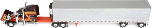 First Gear DCP 1/64 Peterbilt 389 Mid-Roof Pride-N-Class Semi with 53ft Chrome Utility Reefer Trailer, Big Rigs II #4: Hurricane Express 69-2073 in Saudi Arabia