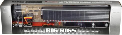 First Gear DCP 1/64 Peterbilt 389 Mid-Roof Pride-N-Class Semi with 53ft Chrome Utility Reefer Trailer, Big Rigs II #4: Hurricane Express 69-2073 in Saudi Arabia