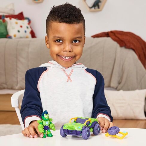 Marvel Toy Bundle, 3 Action Figures with 3 Vehicles & Accessories, 3-Inch Super Hero Toys for Kids, Ages 3+ in Saudi Arabia