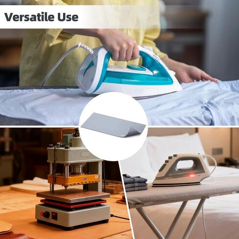 3 Pack Silicone Heat Press Pad, Gray Mini Heat Press Mat 4 x 8 in, Pressure-Absorbing Foam Core Pad, Cuttable Heat Resistant Mat for Hat Press HTV Vinyl Transfer, Sublimation Crafts in Kuwait