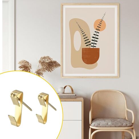 Picture Hanging Kit, Picture Hangers Assorted Kit - 12pcs Heavy Duty Wall Mounting Kit in Saudi Arabia