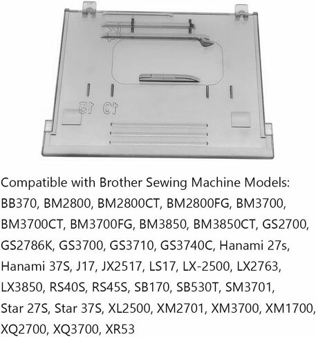 Begot 2 PCS Slide Plate Assembly Cover Plate #XF2404001, Fits for Brother BB370/BM2800/XM2701, Sewing Machine Part in Kuwait