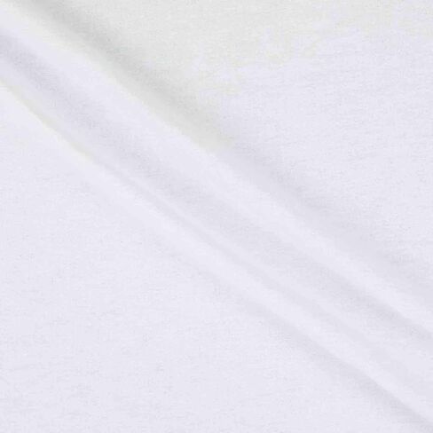 Richlin Fabrics Cotton Flannel White, 3 Yard Pre Cut in Saudi Arabia