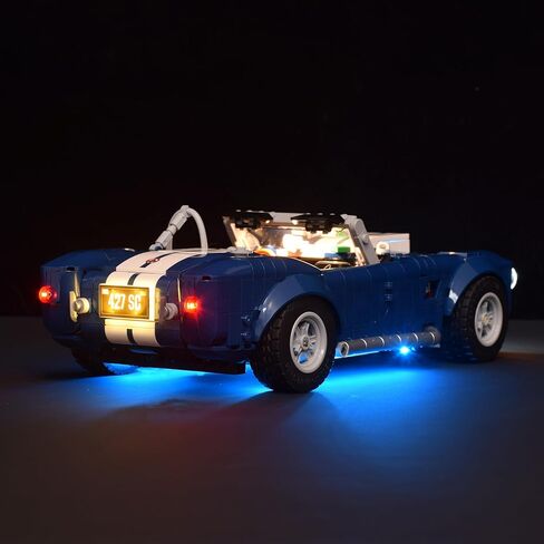 LightGo LED Kit for Shelby Cobra 427 S/C Compatible with Lego 10357 | Lighting Only-Bricks Set Not Included (Remote Version) in Saudi Arabia