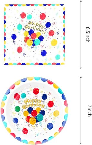 مجموعة أدوات مائدة لتزيين حفلات أعياد الميلاد السعيدة، تتضمن 20 طبقًا و20 منديلًا، لمستلزمات الحفلات للأولاد والبنات in Kuwait