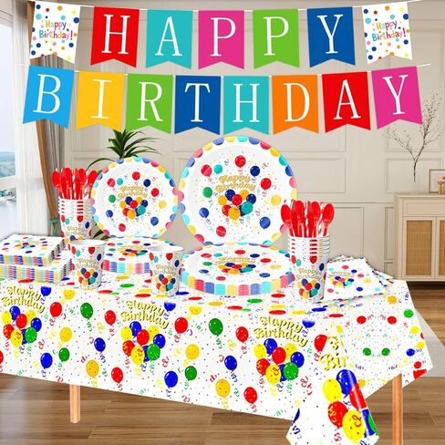 مجموعة أدوات مائدة لتزيين حفلات أعياد الميلاد السعيدة، تتضمن 20 طبقًا و20 منديلًا، لمستلزمات الحفلات للأولاد والبنات in Kuwait