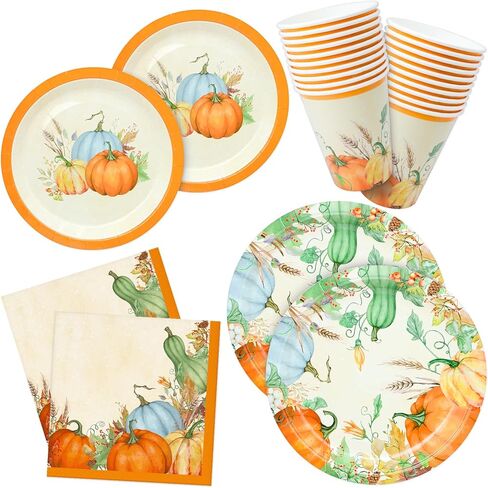 ZVK Football Paper Plates Dinnerware Party Dessert Plates Dinner Plates Napkins and Cups Set Disposable in Saudi Arabia