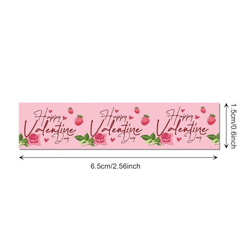 Adirasenotek 12 Rolls Pink Heart Washi Tape Decorative Tape Vintage Decorative Masking Tapes Valentine's Day Love Heart Floral Pattern for DIY Art Craft Gift Wrapping Scrapbook Journal Planners in Saudi Arabia