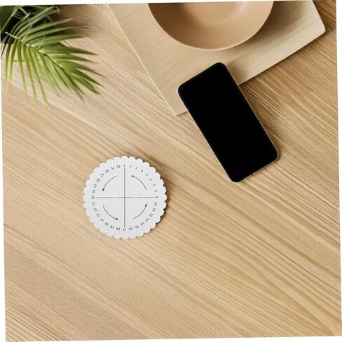 Angoily Braiding Plate Kit, Bracelet Maker Tool, Weaving Disk for DIY Jewelry Crafting, 10 Pcs Round Kumihimo Board with 32 Slots, Portable Foam Loom for Beginners and Teens in Saudi Arabia