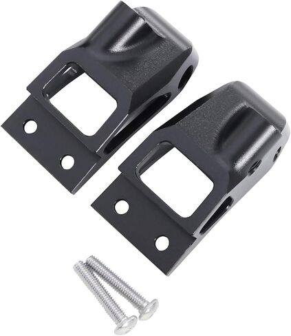 2pcs Aluminum Front Rear Shock Tower Shock Bracket Mount for VP Vanquish VS4-10 Chassis VPS08451 VPS08450 RC Crawler Upgrade Part (Black) in Saudi Arabia
