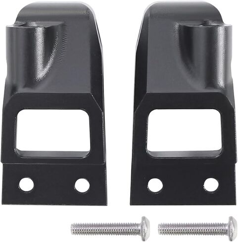2pcs Aluminum Front Rear Shock Tower Shock Bracket Mount for VP Vanquish VS4-10 Chassis VPS08451 VPS08450 RC Crawler Upgrade Part (Black) in Saudi Arabia
