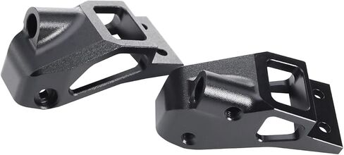 2pcs Aluminum Front Rear Shock Tower Shock Bracket Mount for VP Vanquish VS4-10 Chassis VPS08451 VPS08450 RC Crawler Upgrade Part (Black) in Saudi Arabia