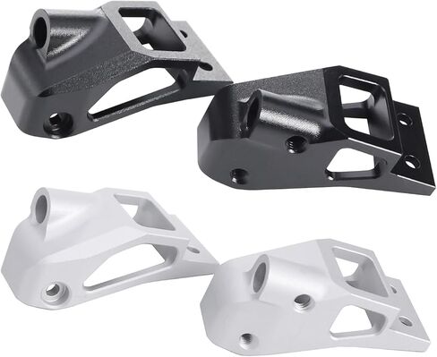 2pcs Aluminum Front Rear Shock Tower Shock Bracket Mount for VP Vanquish VS4-10 Chassis VPS08451 VPS08450 RC Crawler Upgrade Part (Black) in Saudi Arabia