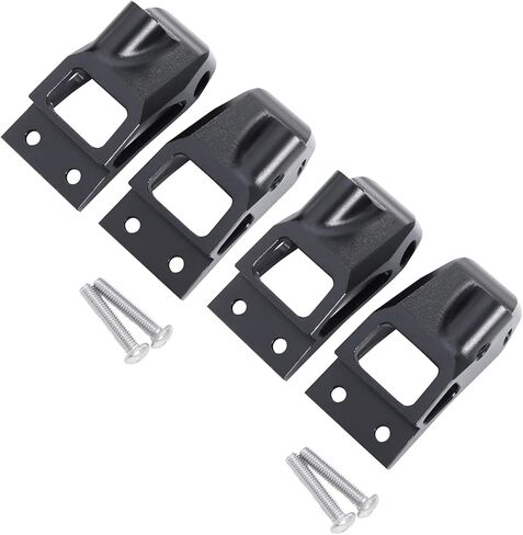 2pcs Aluminum Front Rear Shock Tower Shock Bracket Mount for VP Vanquish VS4-10 Chassis VPS08451 VPS08450 RC Crawler Upgrade Part (Black) in Saudi Arabia