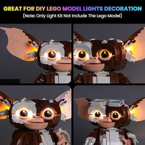 Upgraded Led Light Kit Compatible with Lego Ideas Gremlins Gizmo Building Set, Lights Decoration Compatible with Lego 21361 (Model Not Included) in Saudi Arabia
